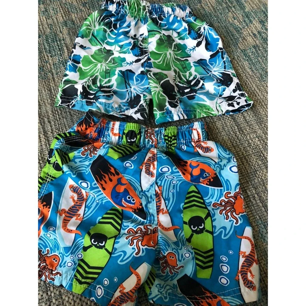 Lot boys 18m 18 months swim bathing suits bottoms
